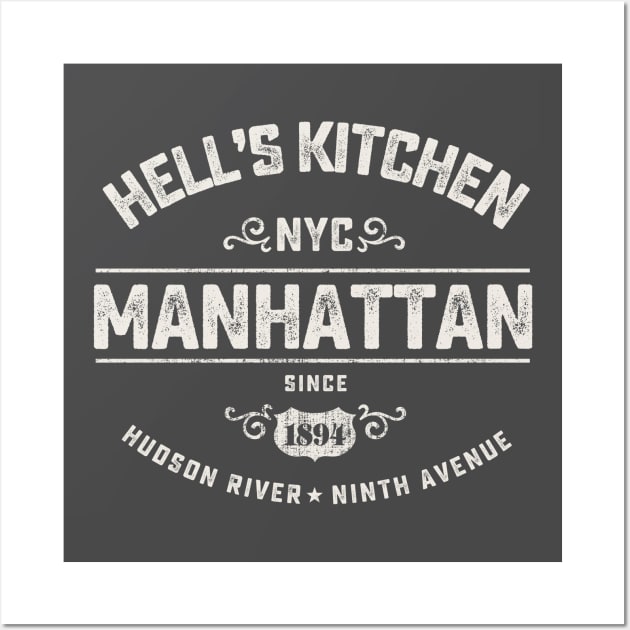 NYC Hell's Kitchen Wall Art by Designkix